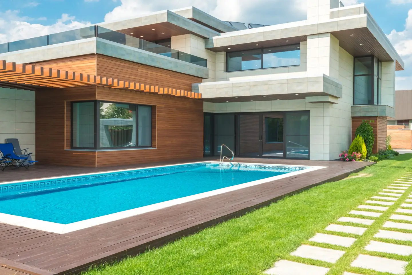 Swimming pool built in Adamstown Heights, NSW